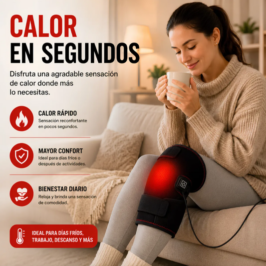 Rodillera Térmica Recargable USB😎
