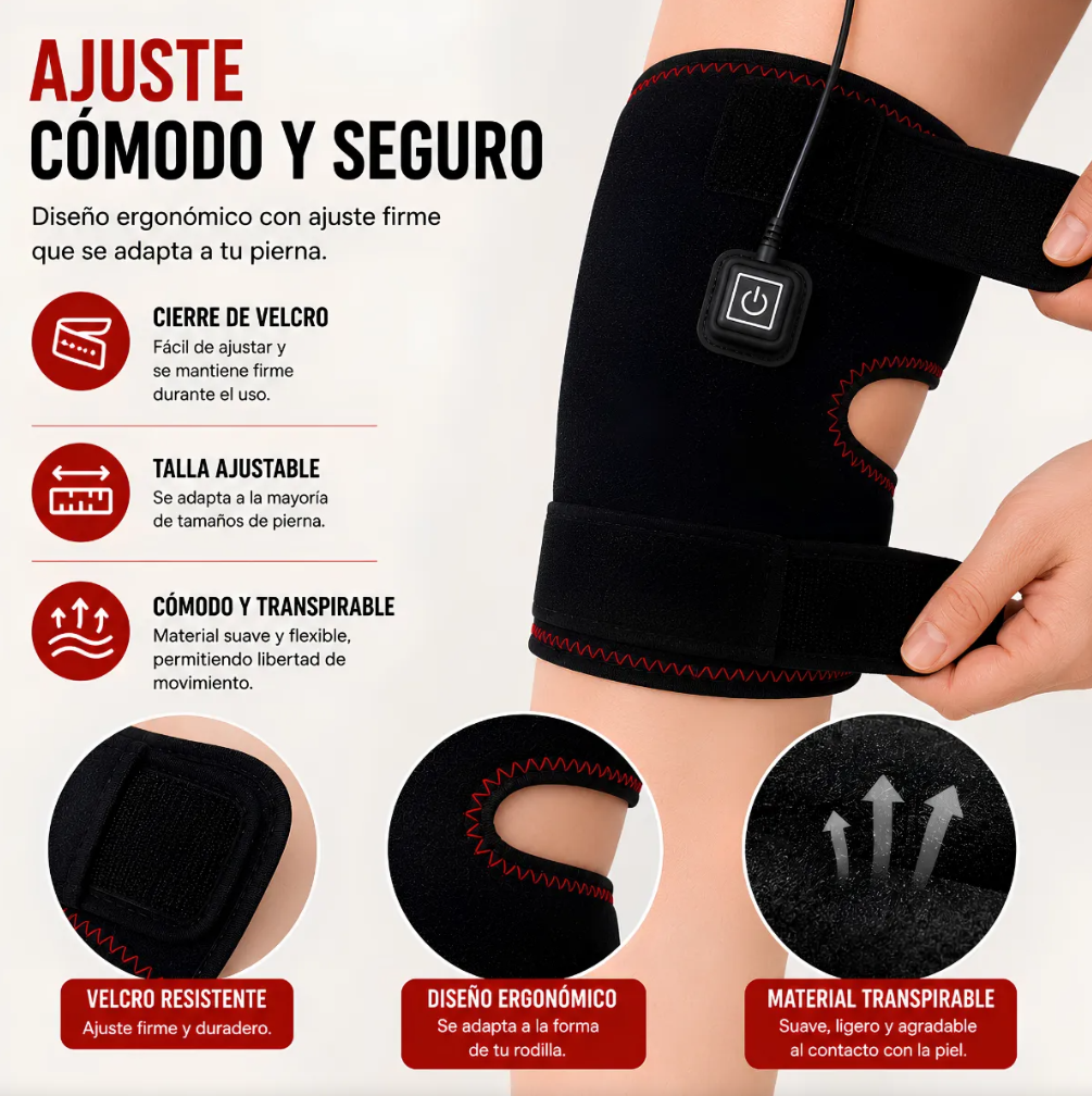 Rodillera Térmica Recargable USB😎