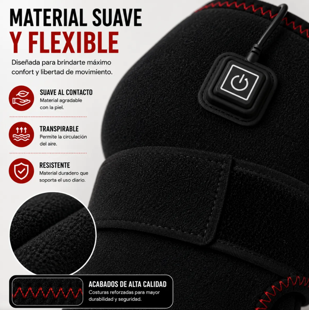 Rodillera Térmica Recargable USB😎