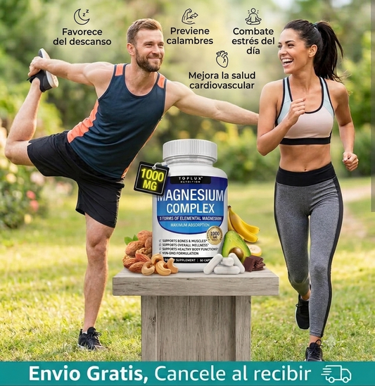 Suplemento Magnesium Complex 8 En 1