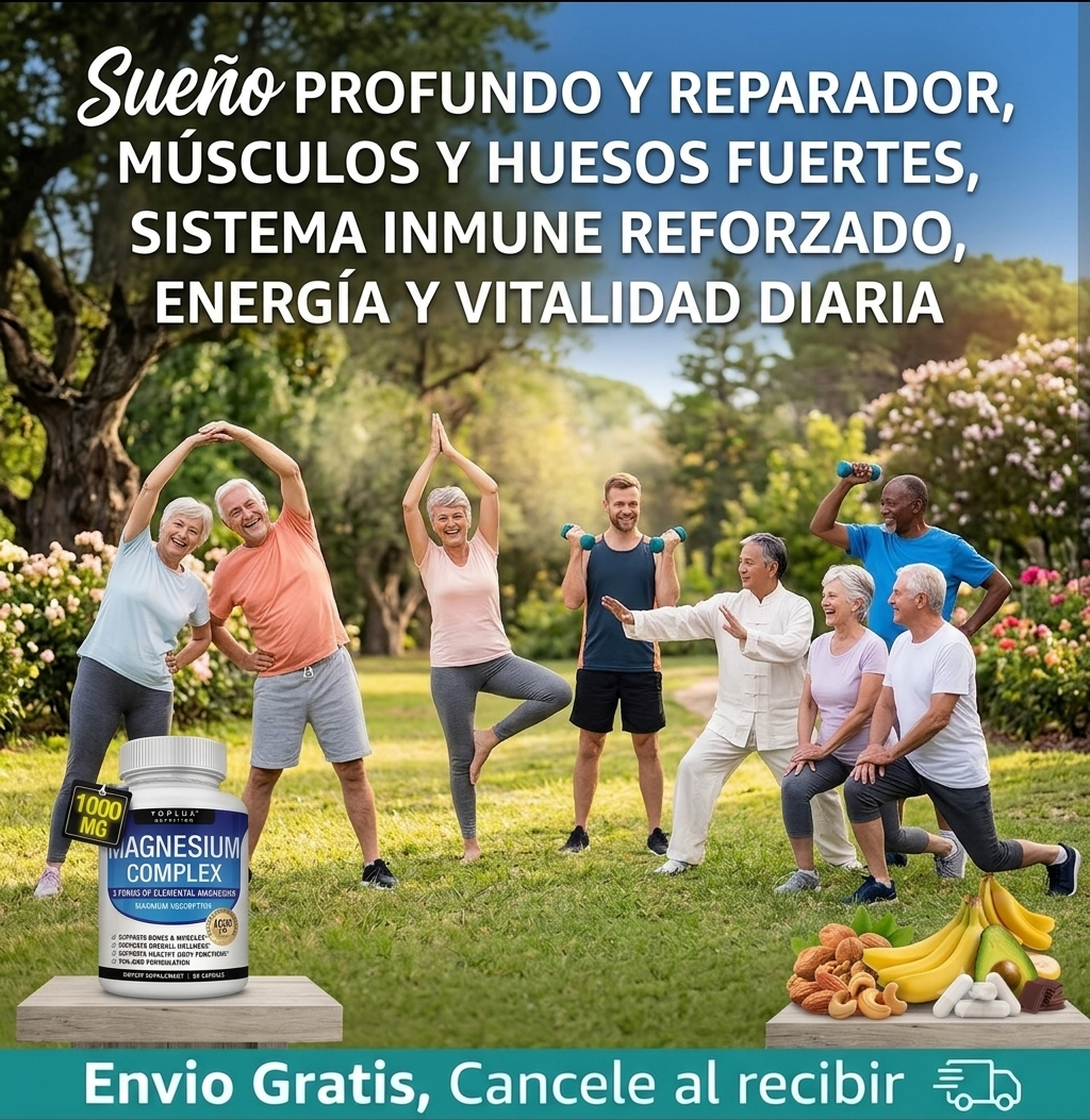 Suplemento Magnesium Complex 8 En 1